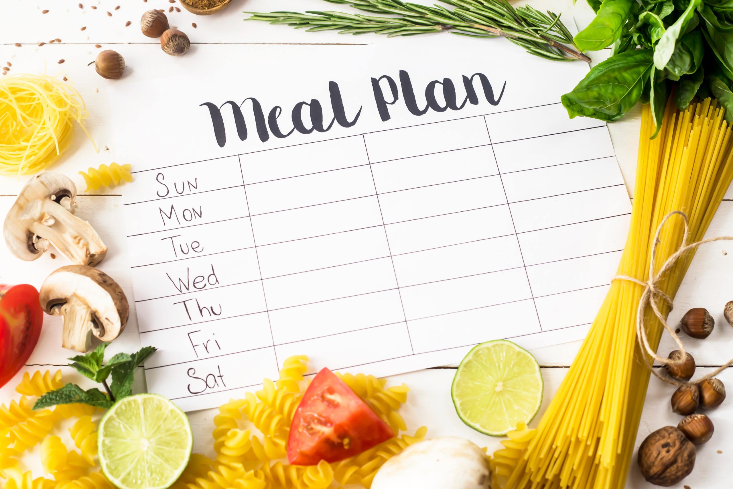 7 day meal plan for cancer patients