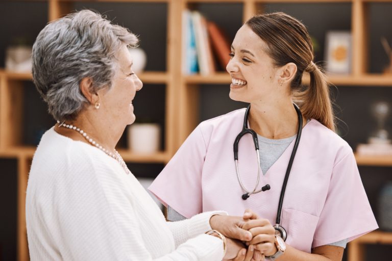What are the differences between in-home care and in-home health care?