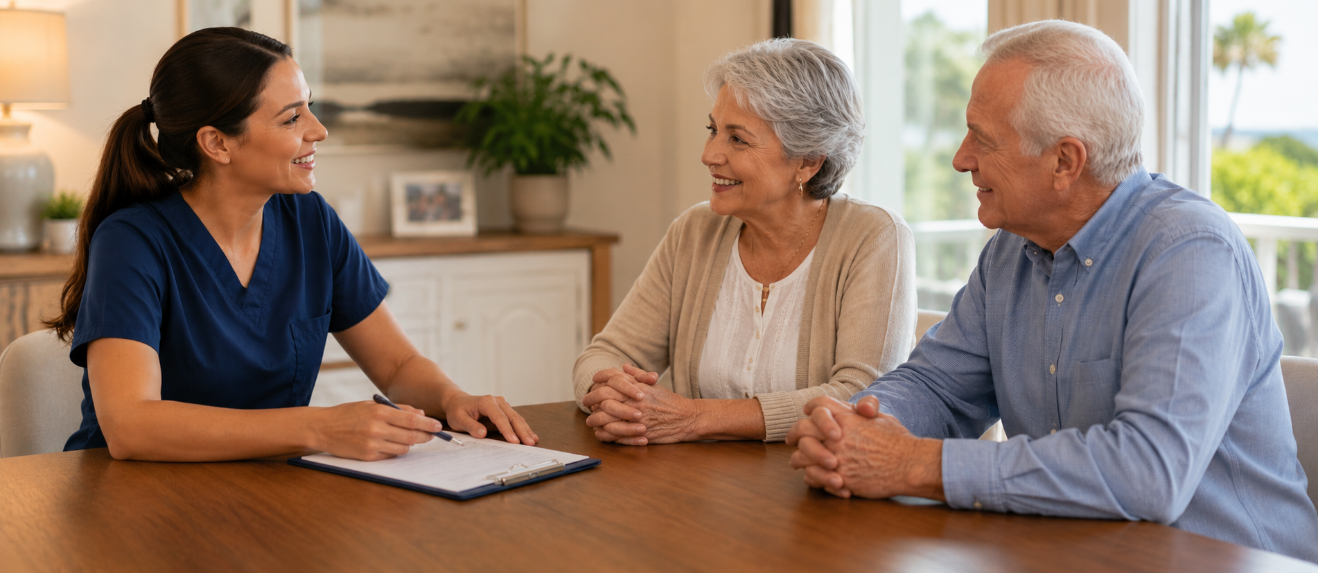 intake call or caregiver-family meeting